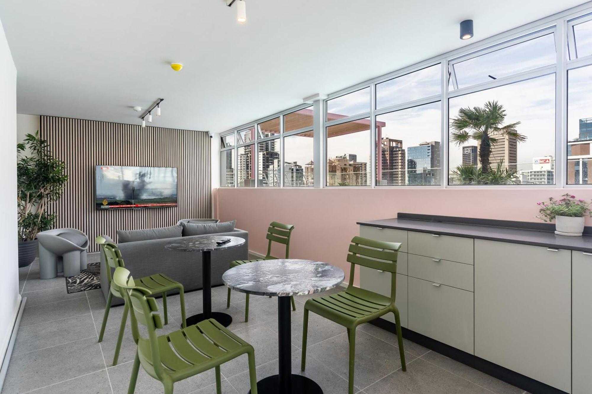 The Rose 604: Central Studio With Rooftop Pool Kapské Město Exteriér fotografie