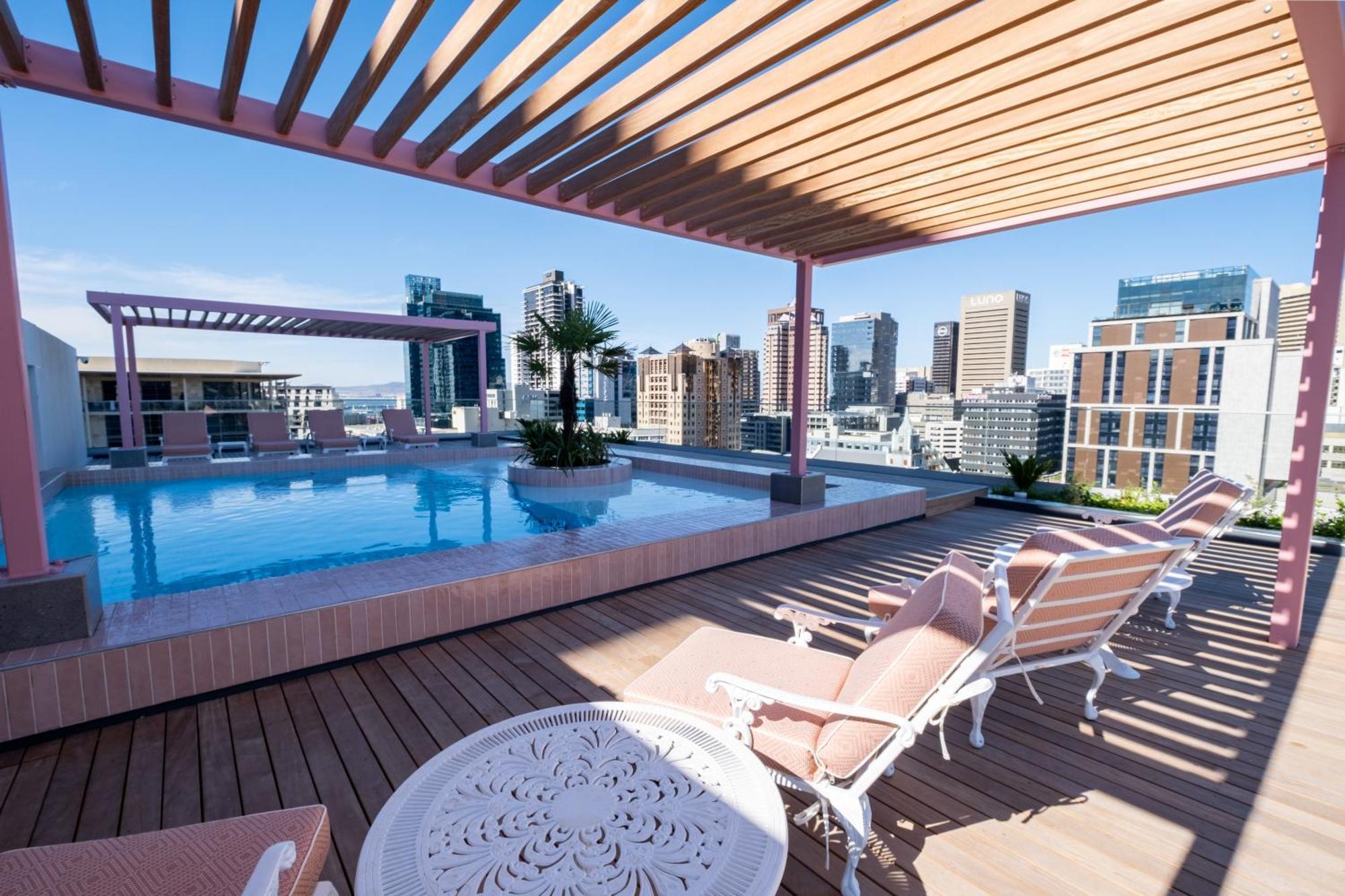 The Rose 604: Central Studio With Rooftop Pool Kapské Město Exteriér fotografie